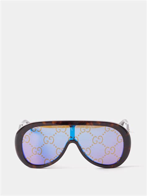 gucci acetate sunglasses sale|Gucci 60mm aviator sunglasses.